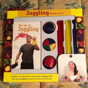 Juggling Book and Kit (New)